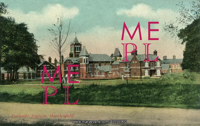 : Parkside Asylum, Macclesfield, Cheshire : Parkside Asylum, Macclesfield, Cheshire