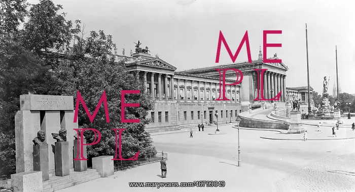 : Parliament and Monument of the Republic in Vienna : Parliament and Monument of the Republic in Vienna
