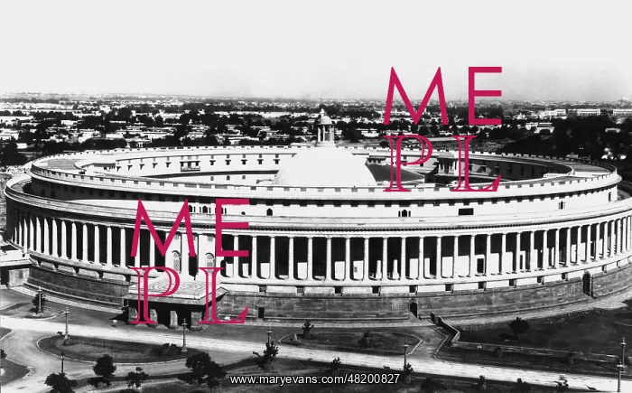 : The Parliament in New Delhi : The Parliament in New Delhi