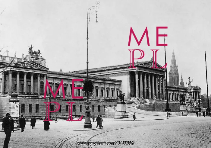 : Parliament in Vienna, 1928 : Parliament in Vienna, 1928