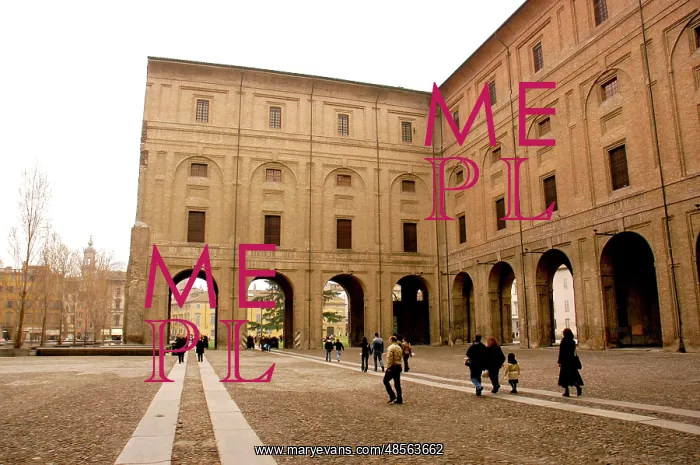  : Parma. Pilotta Palace. Exterior