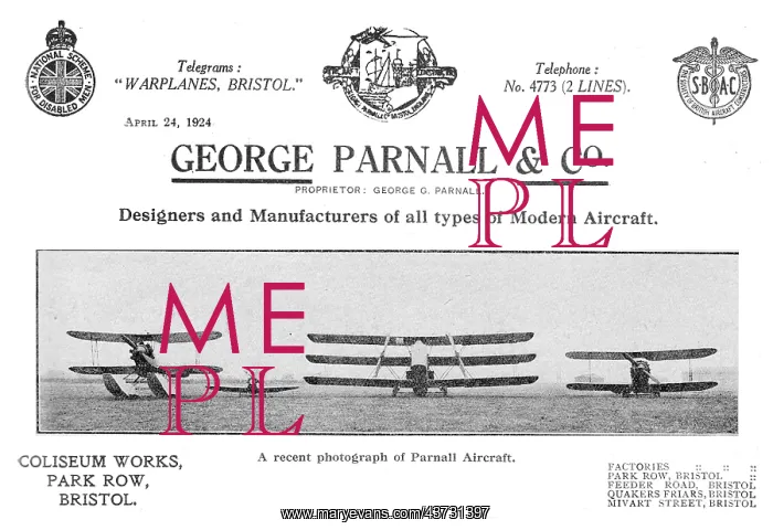  : Parnall Aircraft