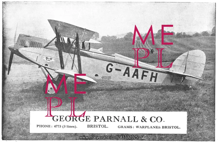 : Parnall Aircraft G-AAFH 1932 : Parnall Aircraft G-AAFH 1932