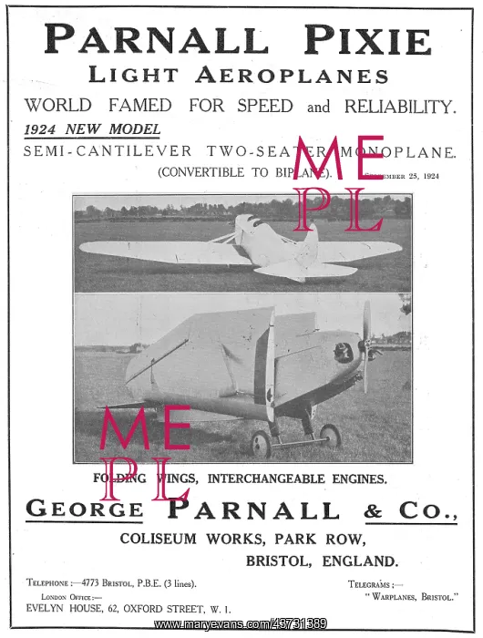  : Parnall Pixie