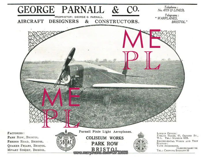 : Parnall Pixie Light Aircraft : Parnall Pixie Light Aircraft