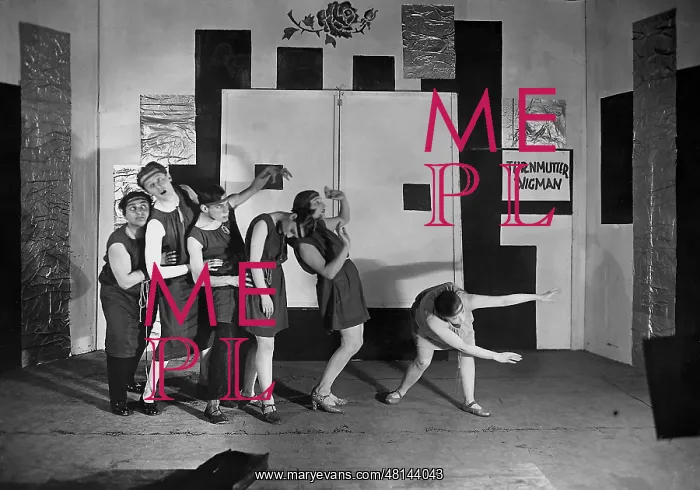 : Parody of the expressive dance, 1926 : Parody of the expressive dance, 1926