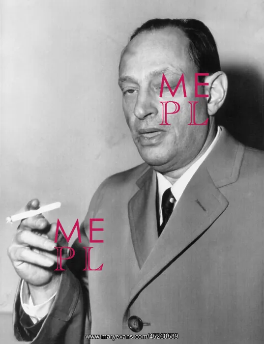 : Paroled murdered, Nathan Leopold smokes a cigarette : Paroled murdered, Nathan Leopold smokes a cigarette