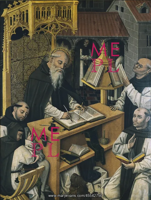 : PARRAL, Master of. St. Hyeronimus in Scriptorium : PARRAL, Master of. St. Hyeronimus in Scriptorium