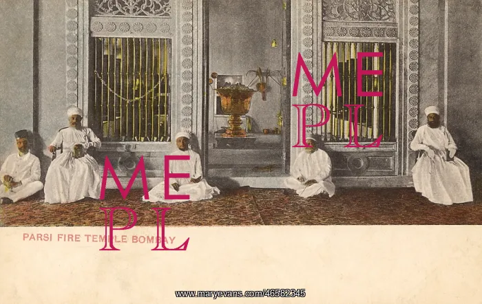 : Parsi Fire Temple in Bombay : Parsi Fire Temple in Bombay