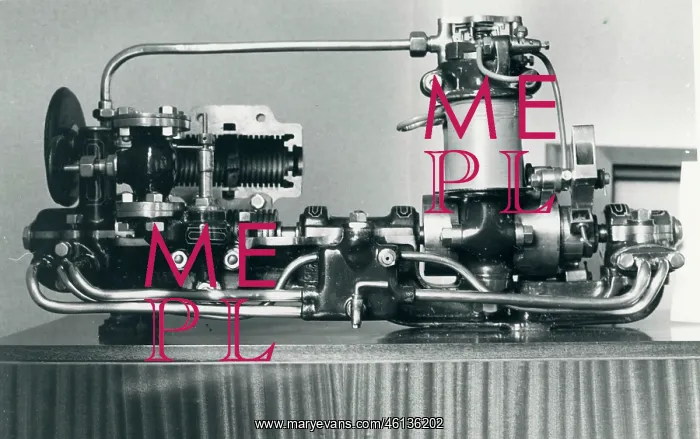 : Parson's 1 / 2 turbo-dynamo, 65 volts : Parson's 1 / 2 turbo-dynamo, 65 volts