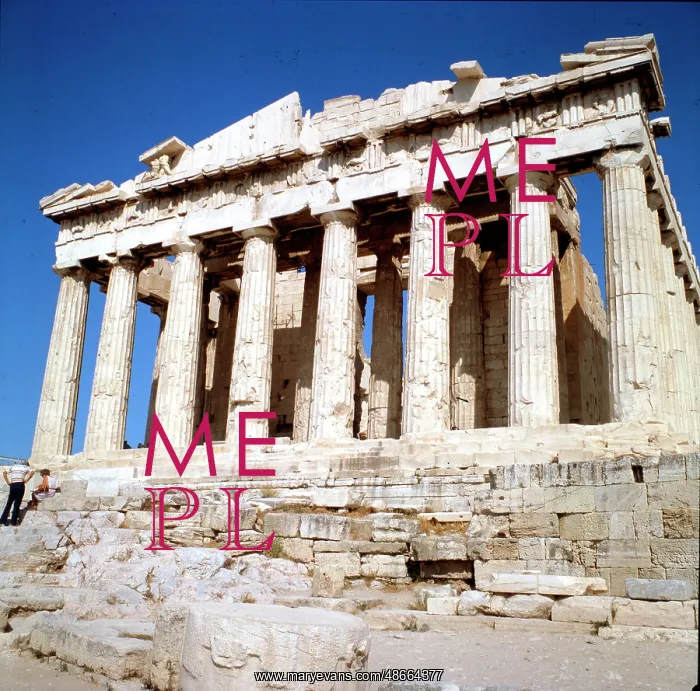 : Parthenon, an ancient temple on the Acropolis of Athens The Parthenon is : Parthenon, an ancient temple on the Acropolis of Athens The Parthenon is
