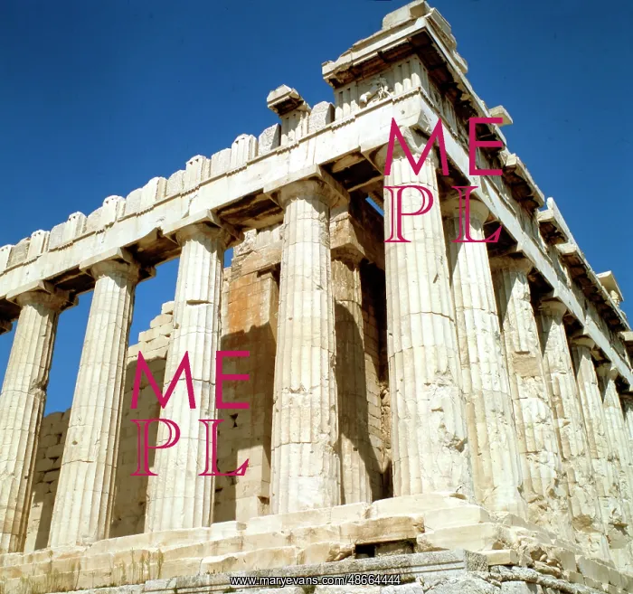 : Parthenon, an ancient temple on the Acropolis of Athens : Parthenon, an ancient temple on the Acropolis of Athens