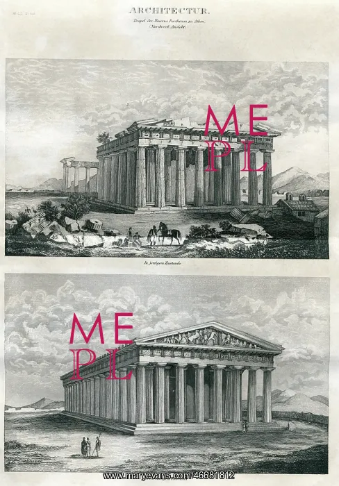 : Parthenon in Athems : Parthenon in Athems
