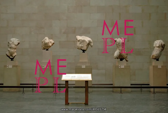 : Parthenon. Sculptures from the West Pediment. British Museum : Parthenon. Sculptures from the West Pediment. British Museum