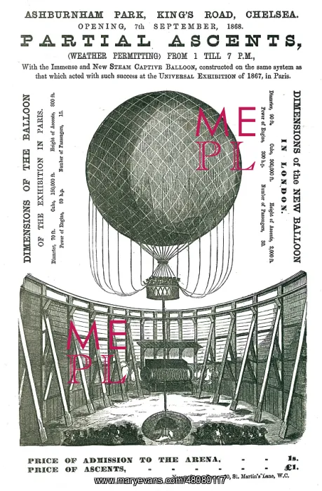 : Partial Ascent of the New Steam Captive Balloon : Partial Ascent of the New Steam Captive Balloon