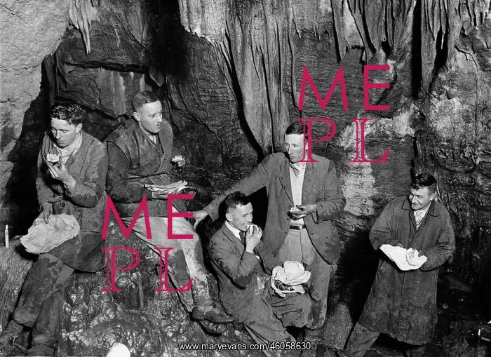 : Participants of a cave expedition : Participants of a cave expedition