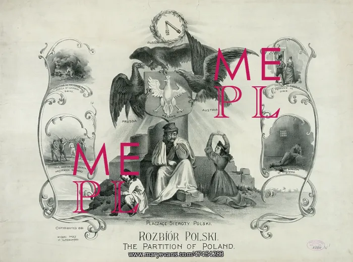 : The partition of Poland. 1795 : The partition of Poland. 1795