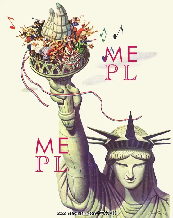  : Party Atop Statue of Liberty Torch