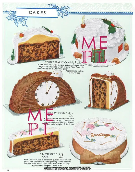 : PARTY CAKES, 1937 : PARTY CAKES, 1937