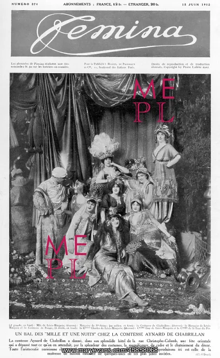 : Party hosted by the Countess of Aynard Chabrillan : Party hosted by the Countess of Aynard Chabrillan
