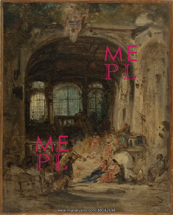 : Party in a palace in Naples, Italy : Party in a palace in Naples, Italy