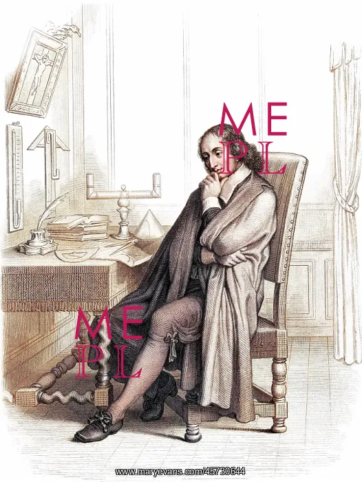  : PASCAL. BLAISE PASCAL (1623 - 1662), French philosopher and mathematician