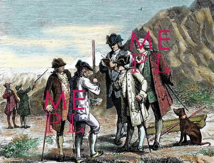 : Pascal, Blaise (1623-1662). Measuring the air pressure. Colo : Pascal, Blaise (1623-1662). Measuring the air pressure. Colo