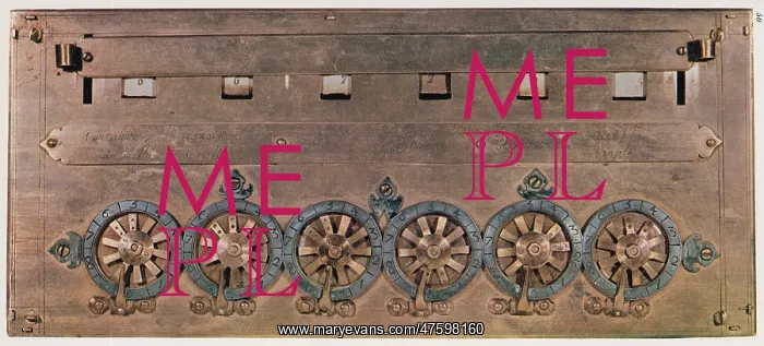 : Pascaline, a Mechanical Calculator : Pascaline, a Mechanical Calculator