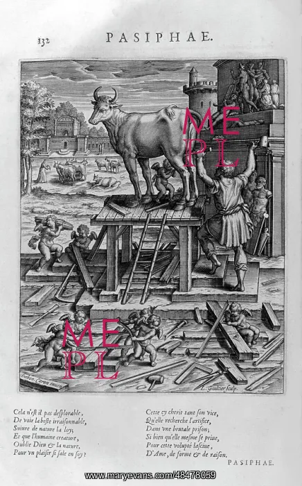 : Pasiphae, mother of the minotaur : Pasiphae, mother of the minotaur
