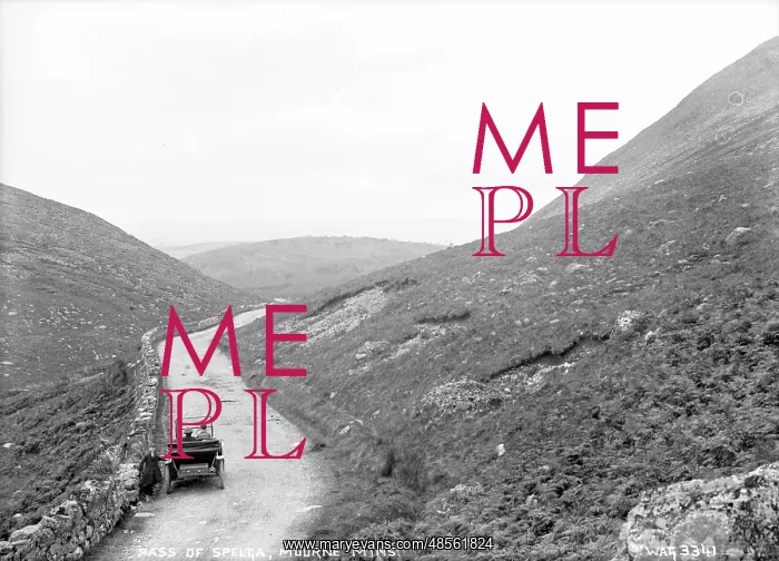 : Pass of Spelga, Mourne Mountains : Pass of Spelga, Mourne Mountains