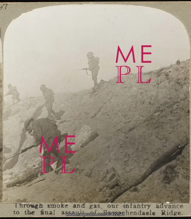 : PASSCHENDAELE RIDGE WWI : PASSCHENDAELE RIDGE WWI