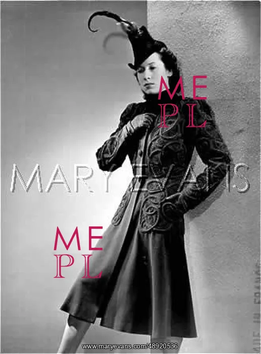 : PASSEMENTERIE COAT 1939 : PASSEMENTERIE COAT 1939