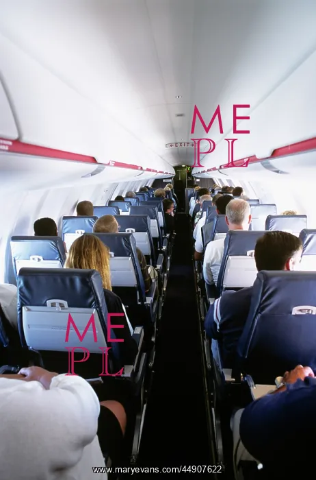  : Passenger Cabin Of Airplane