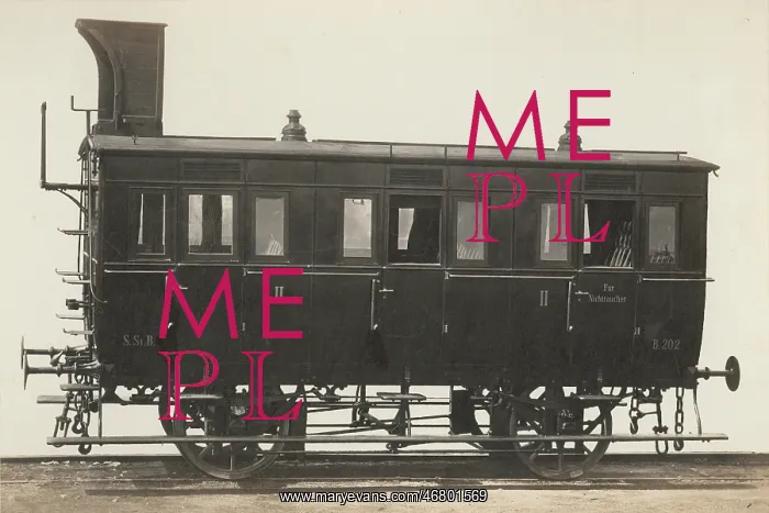 : Passenger car 2nd class : Passenger car 2nd class