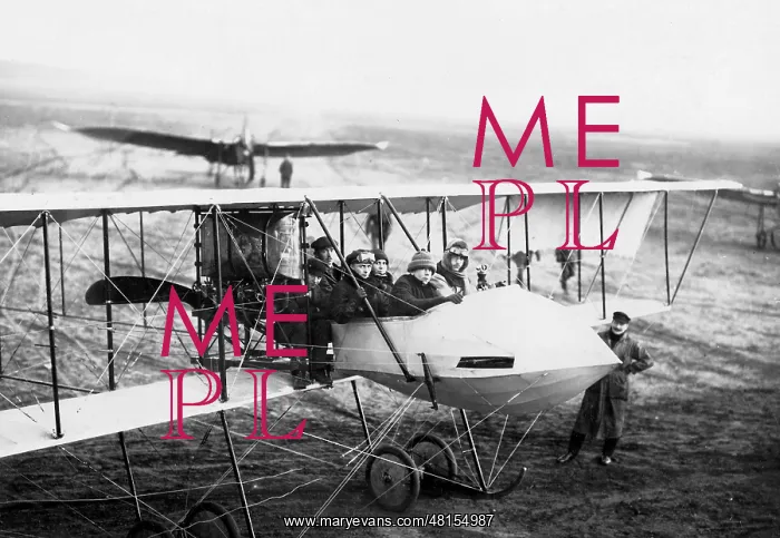 : Passenger flight of E. v. Gorrissen, 1912 : Passenger flight of E. v. Gorrissen, 1912