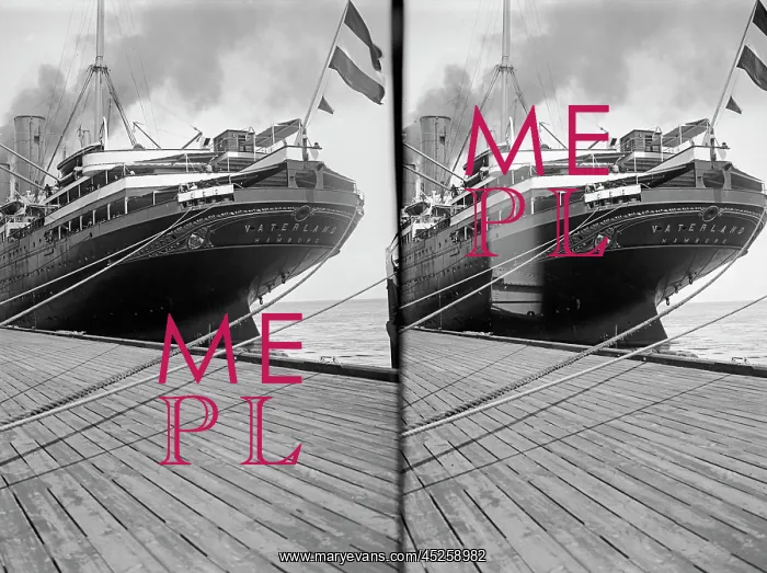 : Passenger Liner Vaterland 1914 : Passenger Liner Vaterland 1914