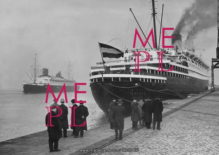 : Passenger ship prepares to depart : Passenger ship prepares to depart