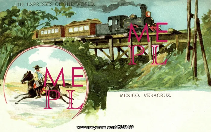  : Passenger train serving Veracruz, Mexico, Central America