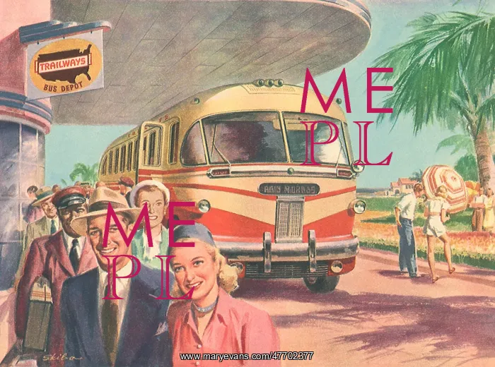 : Passengers at Bus Depot