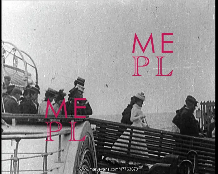 : Passengers Disembarking Via the Gangplank Of : Passengers Disembarking Via the Gangplank Of