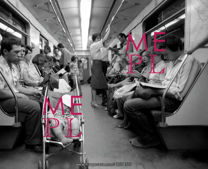 : Passengers of Moscow Metro, 1986 : Passengers of Moscow Metro, 1986