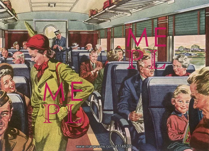  : Passengers on a Train
