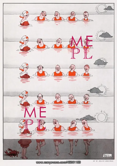 : The Passing Cloud by William Heath Robinson : The Passing Cloud by William Heath Robinson