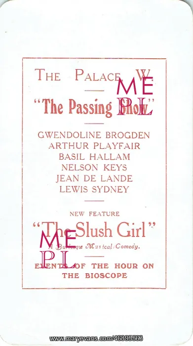 : The Passing Show revue by Arthur Wimperis : The Passing Show revue by Arthur Wimperis