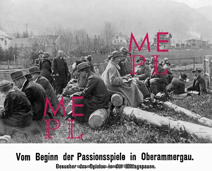 : Passion Play Oberammergau, 1922 : Passion Play Oberammergau, 1922