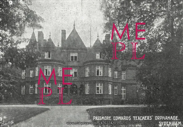 : Passmore Edwards Teachers Orphanage, Sydenham : Passmore Edwards Teachers Orphanage, Sydenham