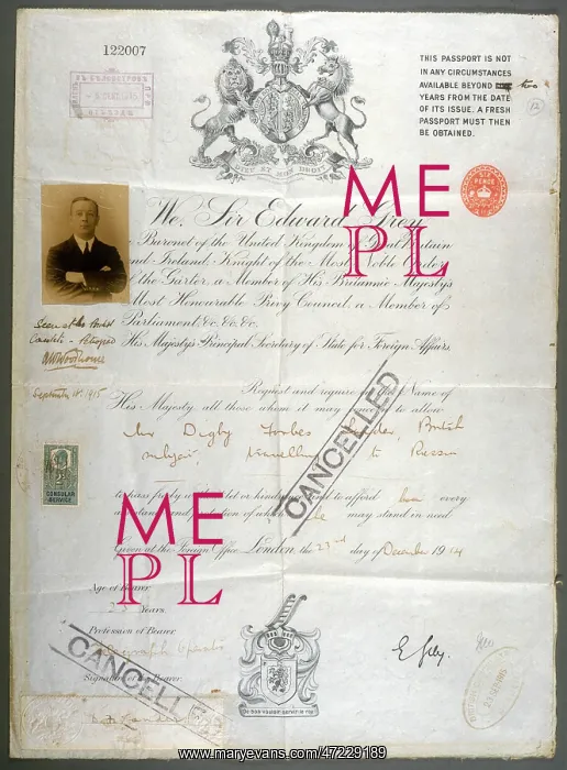 : Passport 1914 : Passport 1914