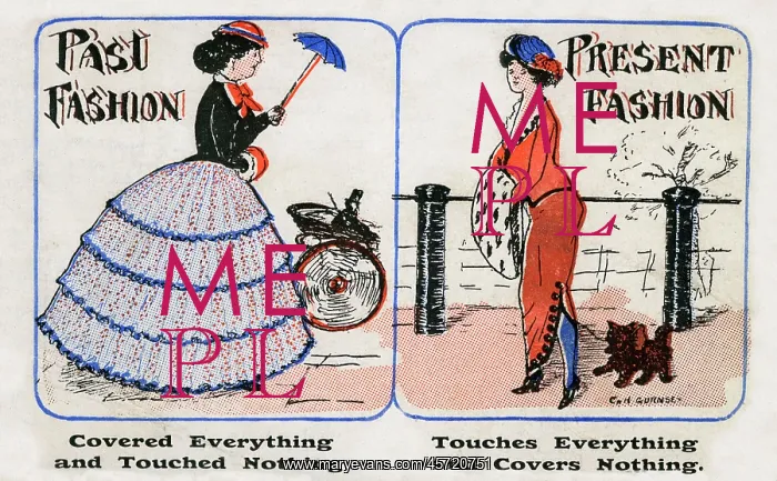 : Past and Presnt Fashions - The difference! : Past and Presnt Fashions - The difference!