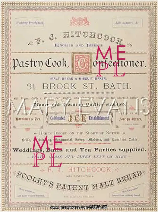 : PASTRYCOOK'S HANDBILL : PASTRYCOOK'S HANDBILL