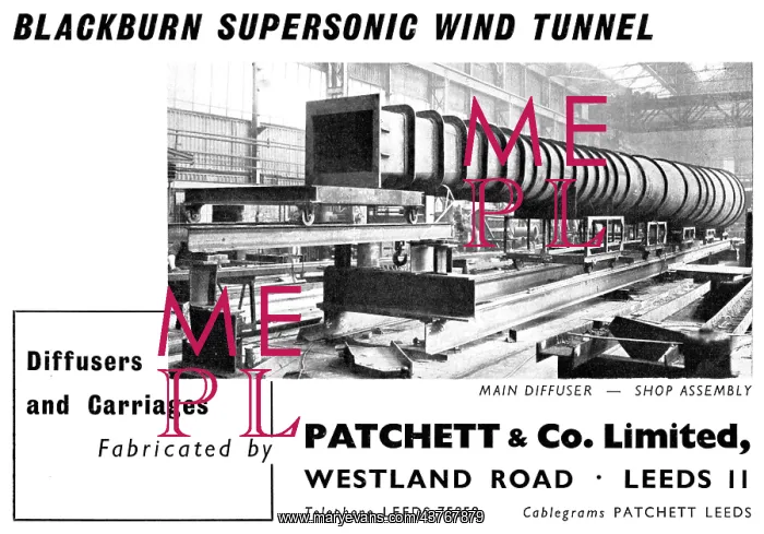 : Patchett & Co - Blackburn Wind Tunnel Diffusers & Carriages : Patchett & Co - Blackburn Wind Tunnel Diffusers & Carriages
